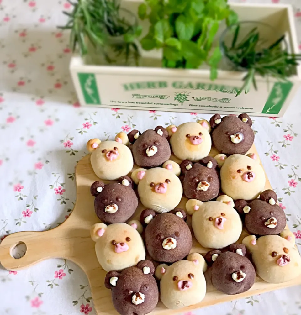 Snapdishの料理写真:Bear bread*|sanaさん