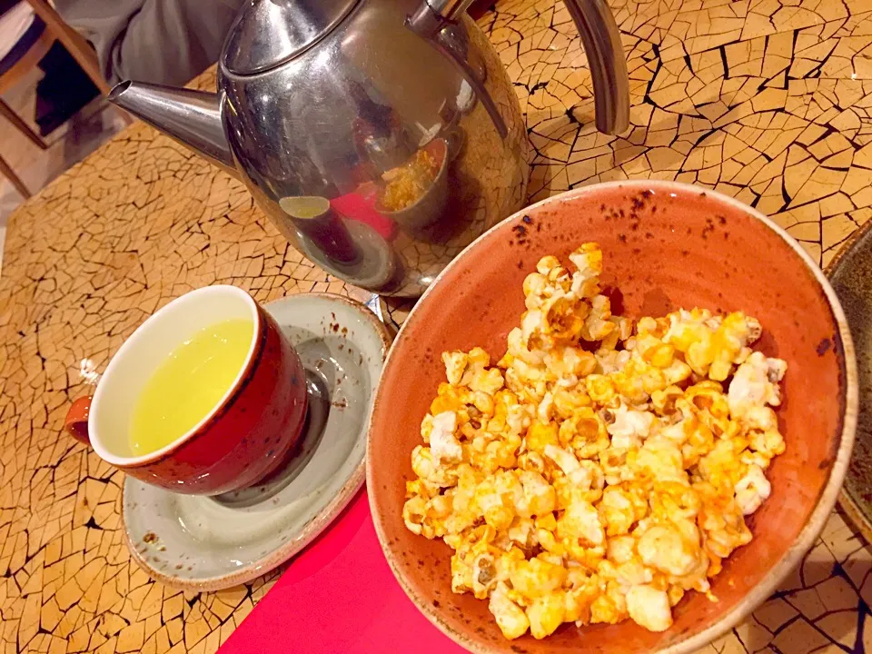 Popcorn & Chrysanthemum Tea|Sky Blueさん