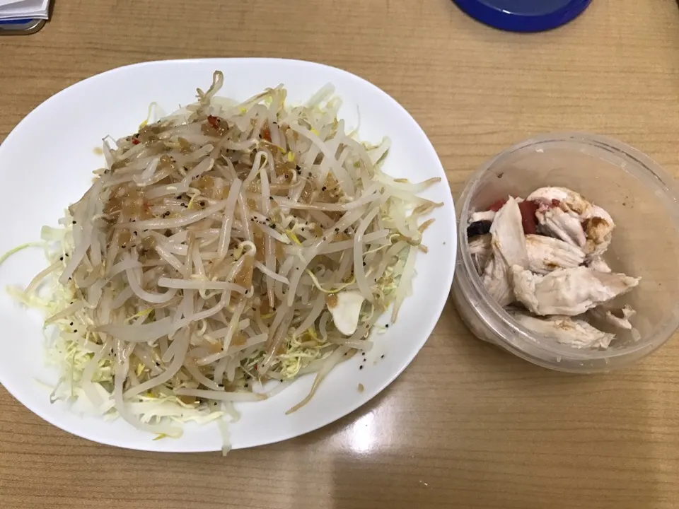 Snapdishの料理写真:ダイエット4日目夜ご飯|ベリーさん