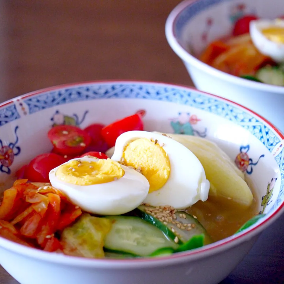 ♪2017/04/03のお昼ごはん♪
〜旦那様の作品〜
☆ぴょんぴょん舎の冷麺☆|ぼるぴぃ〜さん