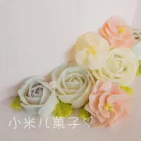 buttercream flower|sakisakiさん