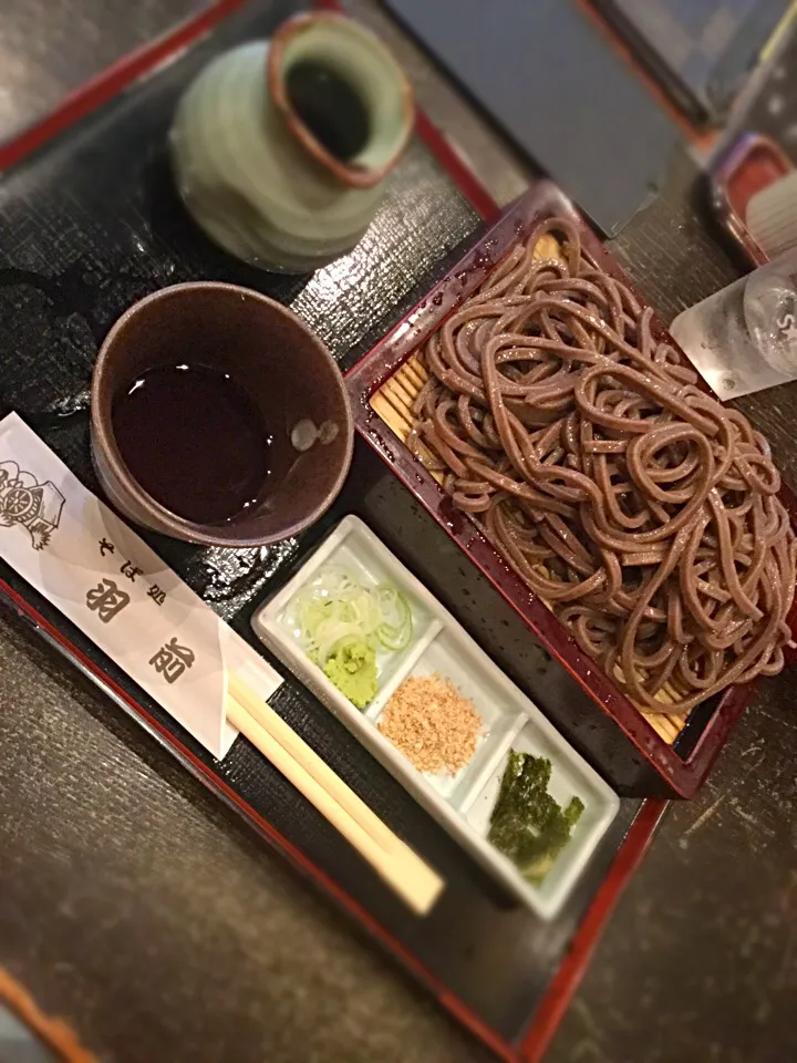 靖国神社近くの羽前で田舎そば|hoppycowさん