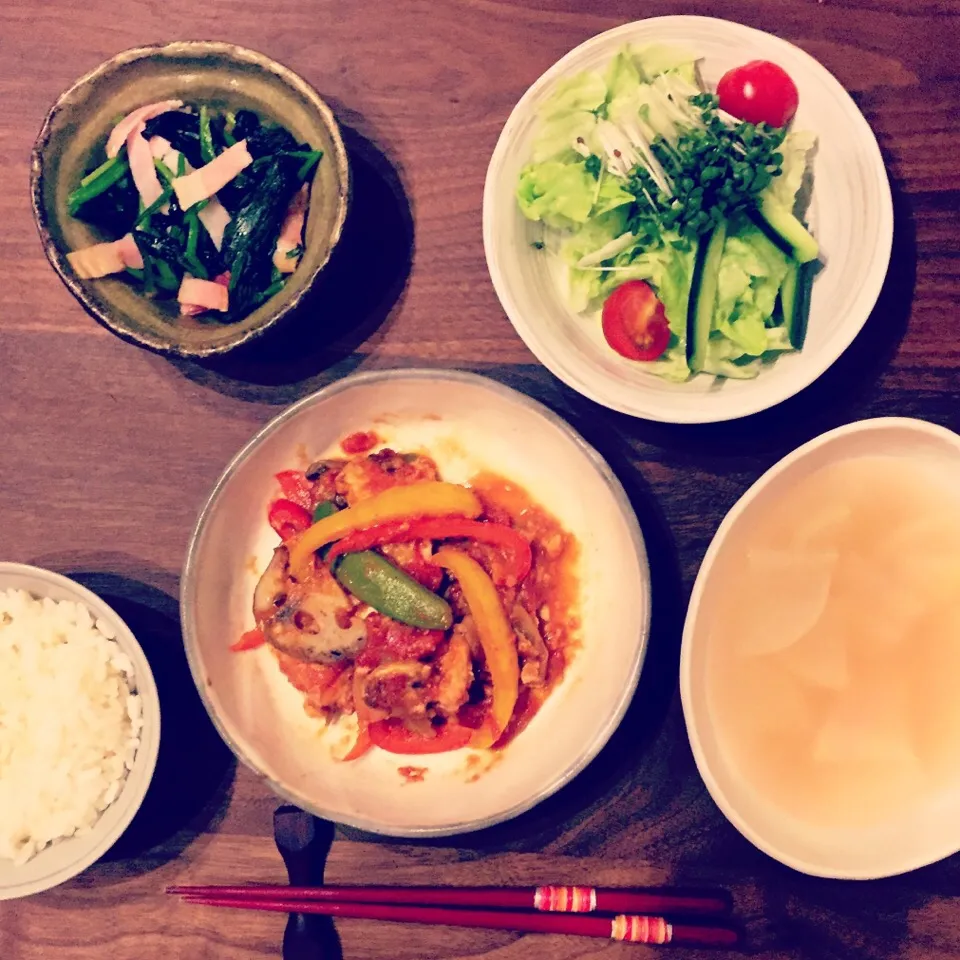 今日の夕ご飯|河野真希さん