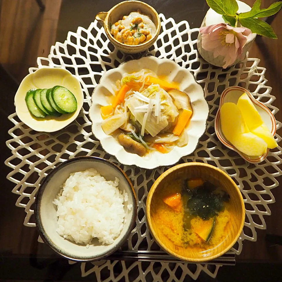 白菜と豚バラ肉のあっさり煮|はらしおりさん