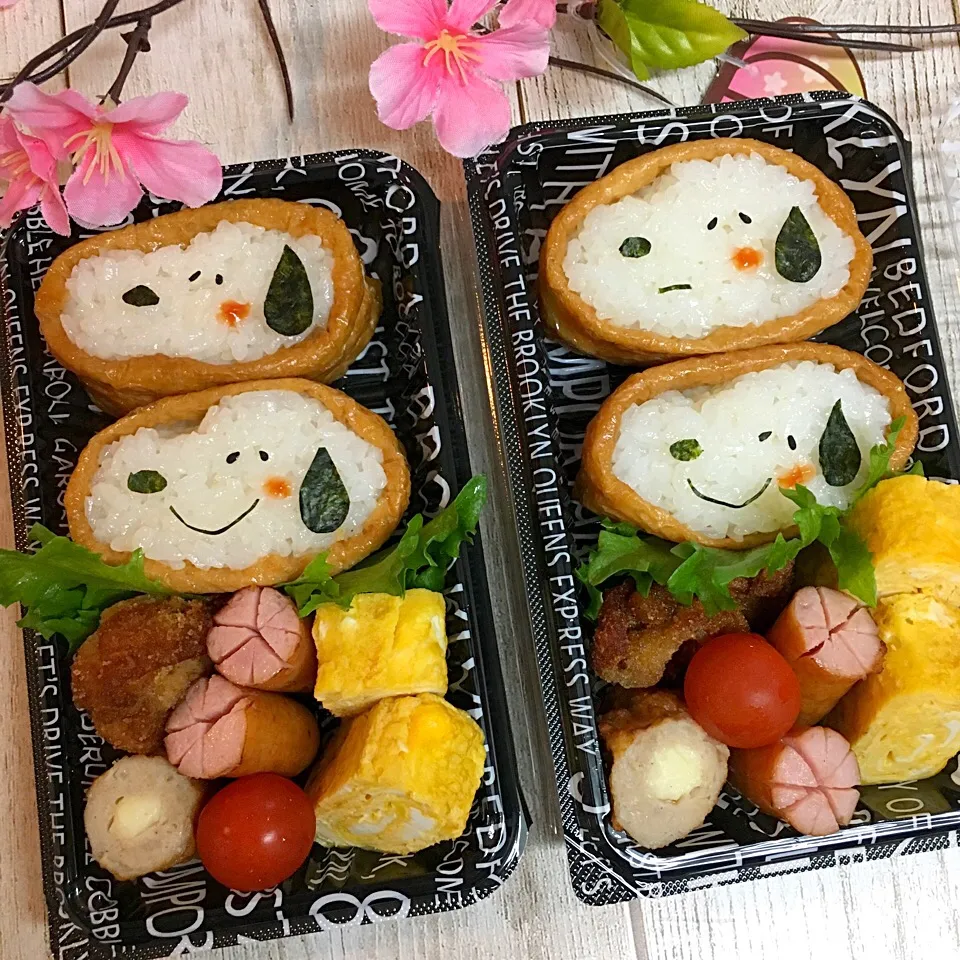 お花見 いなり寿司弁当|ひぃちゃんさん