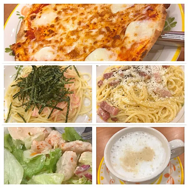 サイゼリアでディナー🍝🍕|純さん