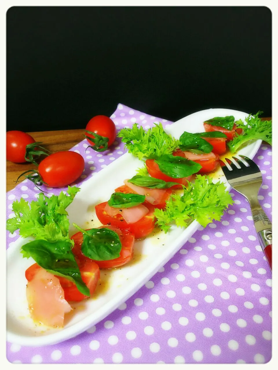 🍅トマトのガリsalad•*¨*•.¸¸☆*･ﾟ😄|☆Yumi☆さん