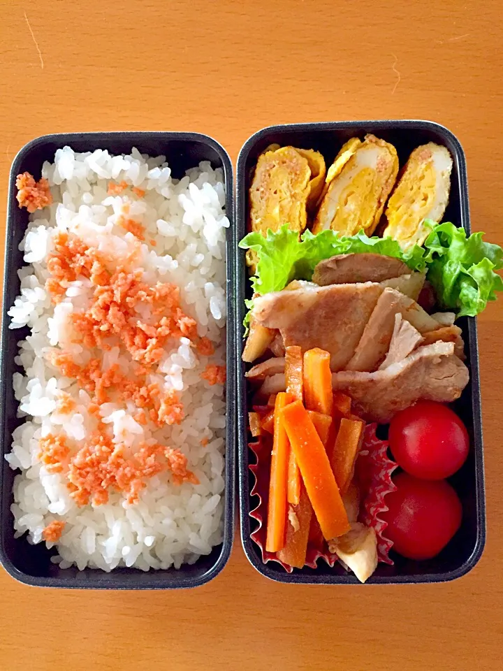 #今日のお弁当#生姜焼き|もっちさん