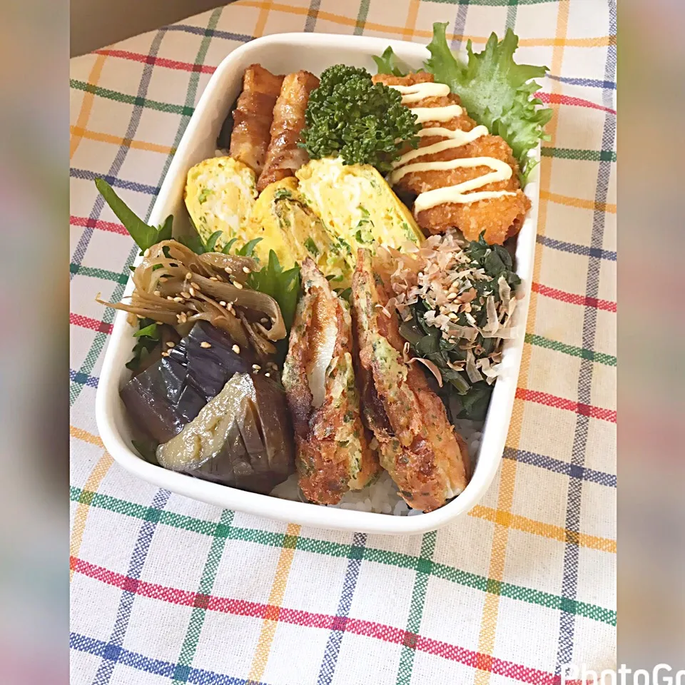 乗っけ盛りパパ弁当🍱|key♪さん