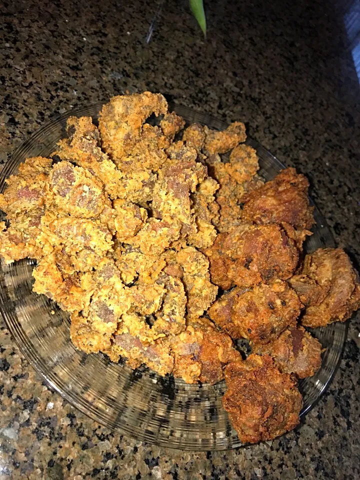 Deep fried chicken & turkey gizzards|Tawanjaさん