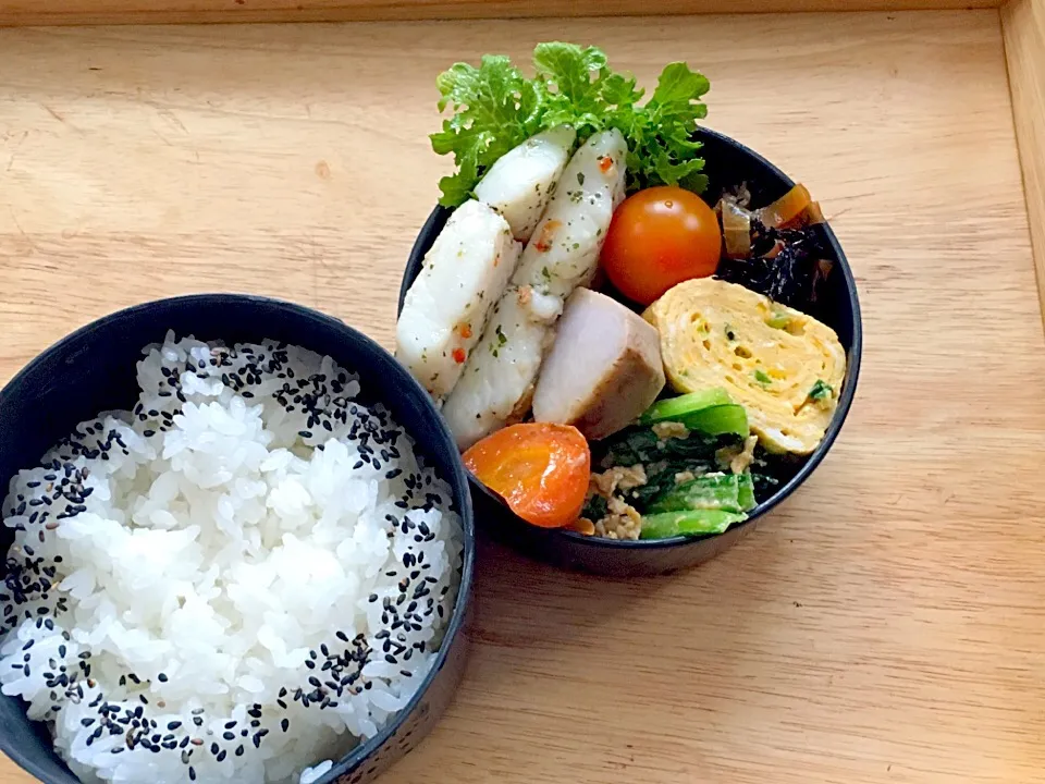 バサの香草焼き 弁当|弁当 備忘録さん