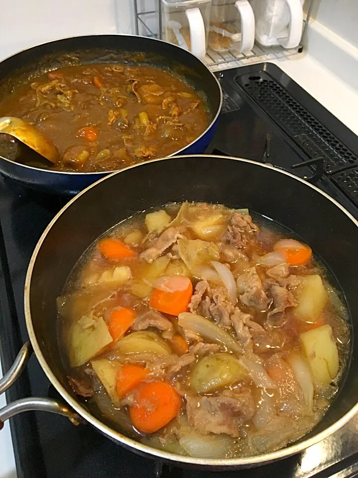 肉じゃが✨カレー🍛✨😋|ゆかりさん