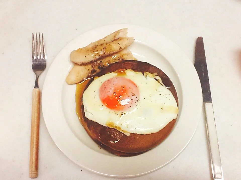 Snapdishの料理写真:ホットケーキ|栗鼠松さん