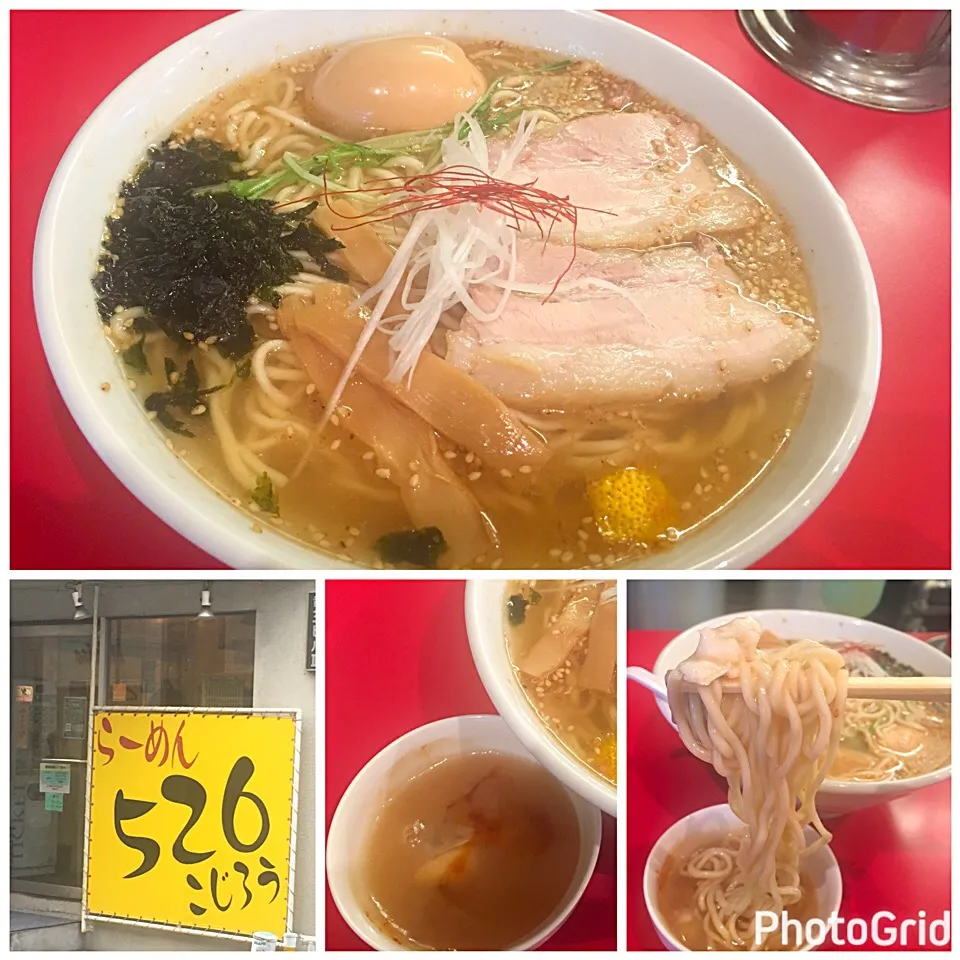 Snapdishの料理写真:ダイナミックな塩ラーメン@渋谷・こじろう(526)|juneshunさん