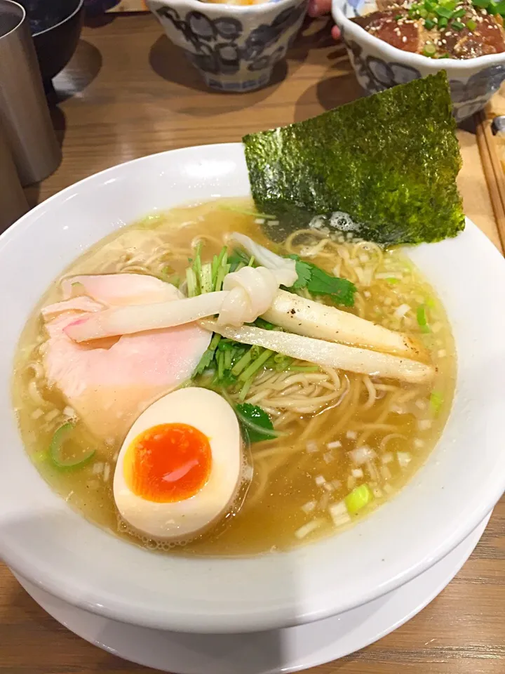 さいたま新都心店限定 塩SOBA@むぎとオリーブ（さいたま新都心）|Kazuya Miyukiさん