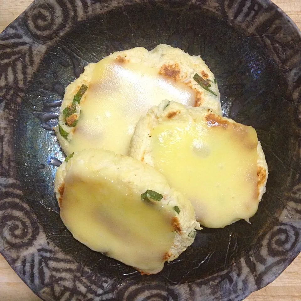 おから焼きナゲット（青じそ入り）チーズのせ|かけともさん