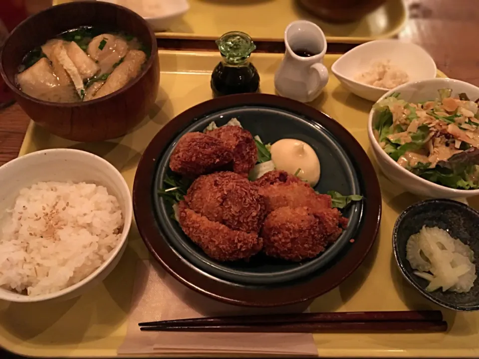 自家製はんぺんフライ定食|こいちさん