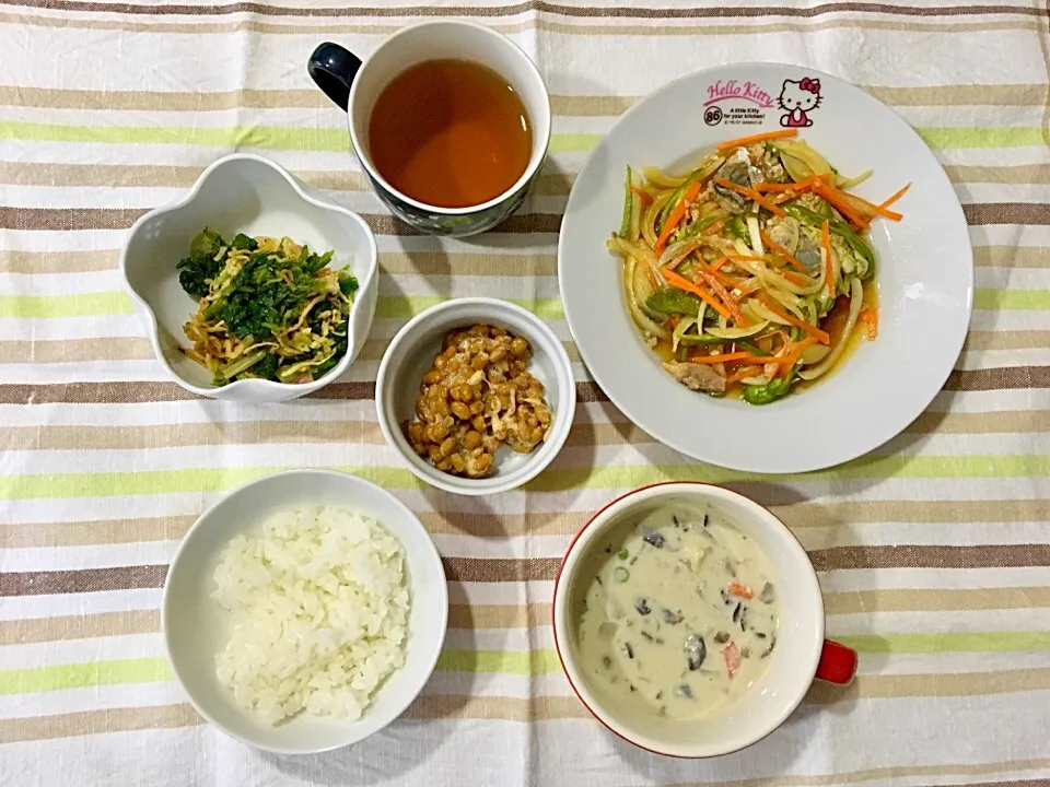 鯵の野菜あんかけのご飯|みよさん