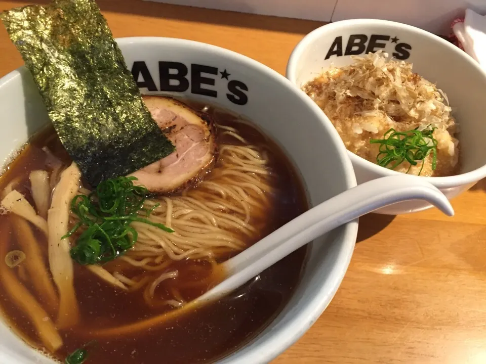 しょうゆラーメン・とろろ丼|まさとさん