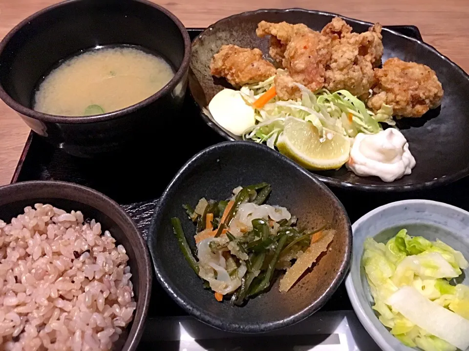 唐揚げ定食|ゆうじ.さん