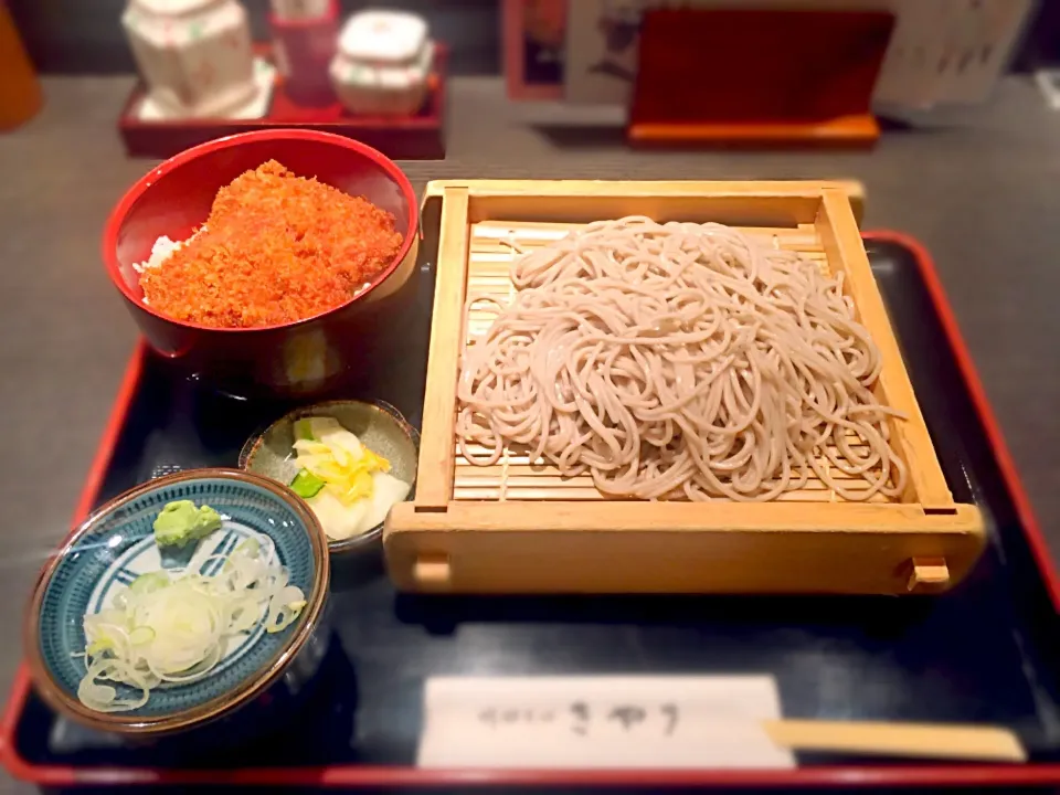 へぎ蕎麦とタレひれかつ丼|Toshihide Kamachiさん