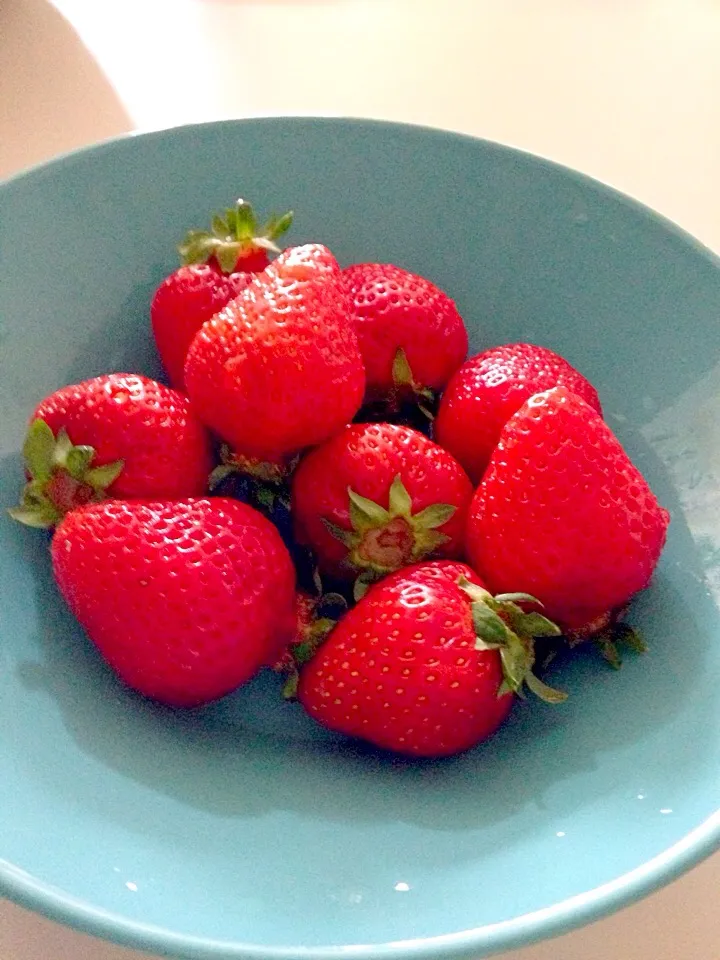 甘王🍓🍓🍓イッタラの食器でよりかわいい〜！|ちーままさん