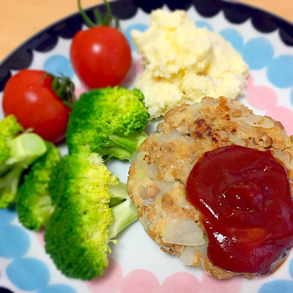 大豆のお肉ハンバーグ|すしさん