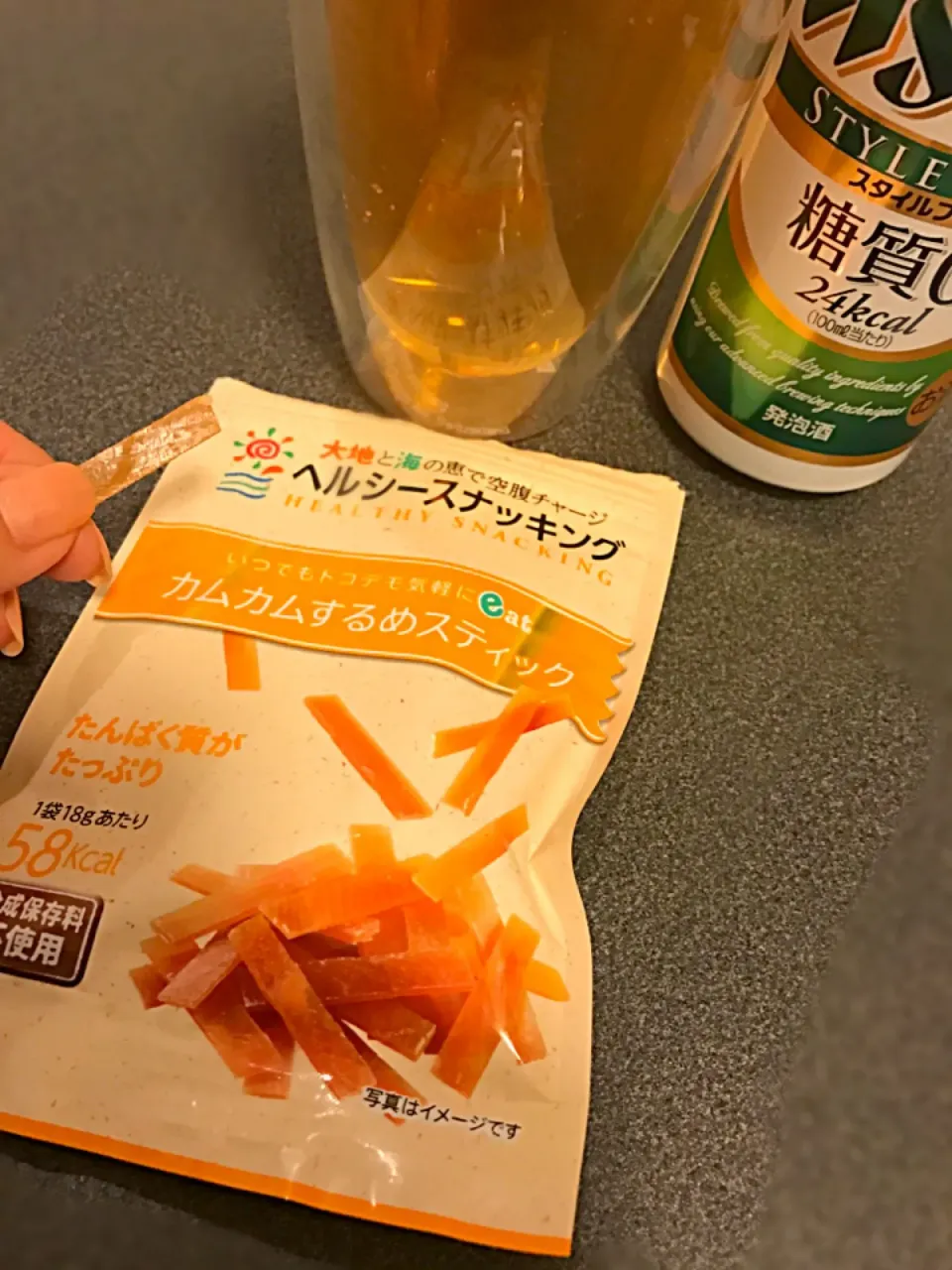 ヘルシースナッキング カムカムするめスティック|どすきり あいこさん