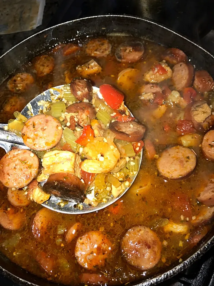 Snapdishの料理写真:New Orleans style Jambalaya|Tawanjaさん