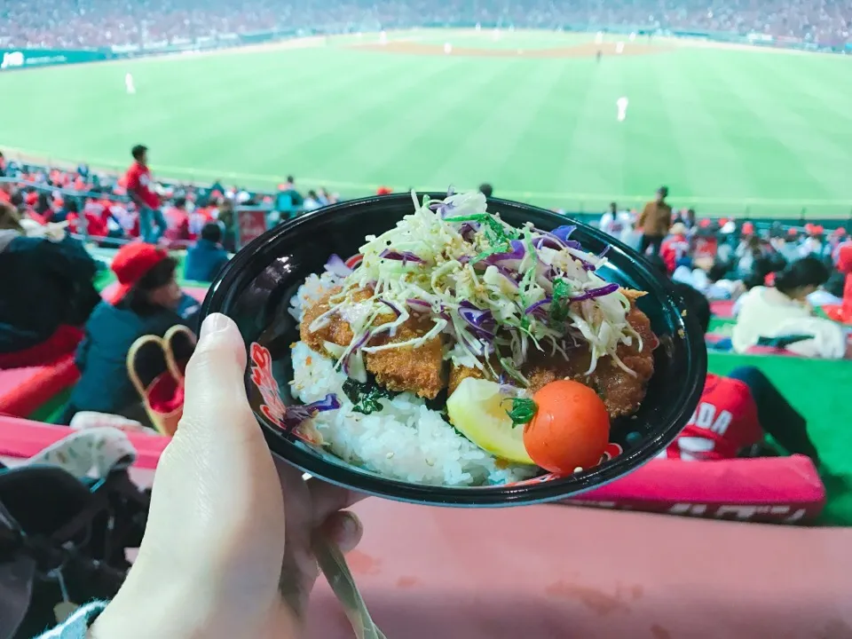 會澤 翼のうまだれ塩カツ丼|ちゃみこさん