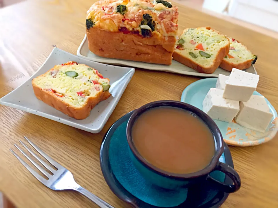 ケークサレで朝ごはん☆☆|あやさん