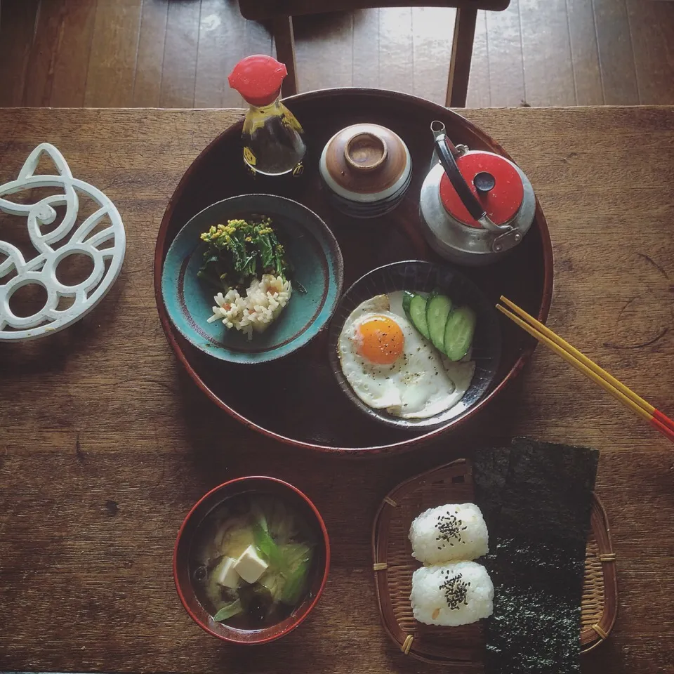 Snapdishの料理写真:“ 醤油な気分 ”|おたんこ食堂  d□~°さん