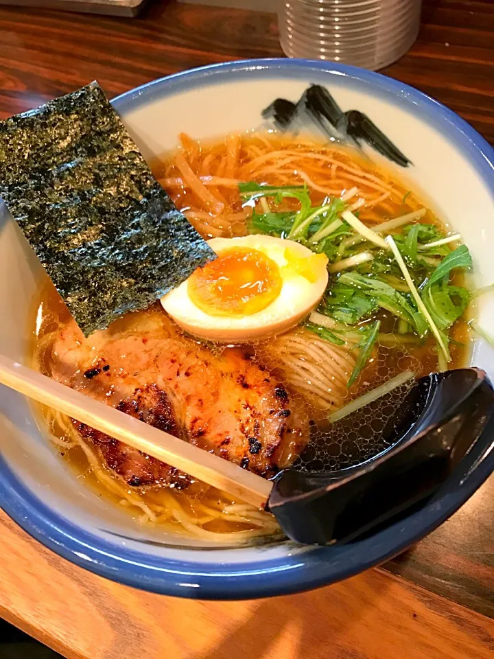 Snapdishの料理写真:柚子醤油ラーメン@AFURI|もっぴさん