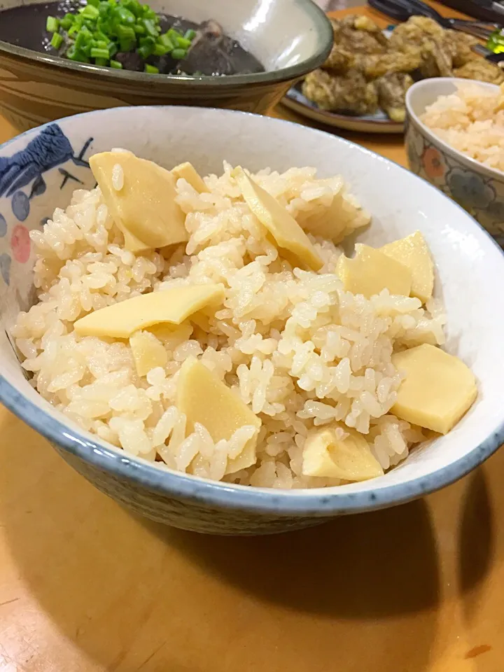 たけのこご飯|沖縄「ピロピロ」ライフさん