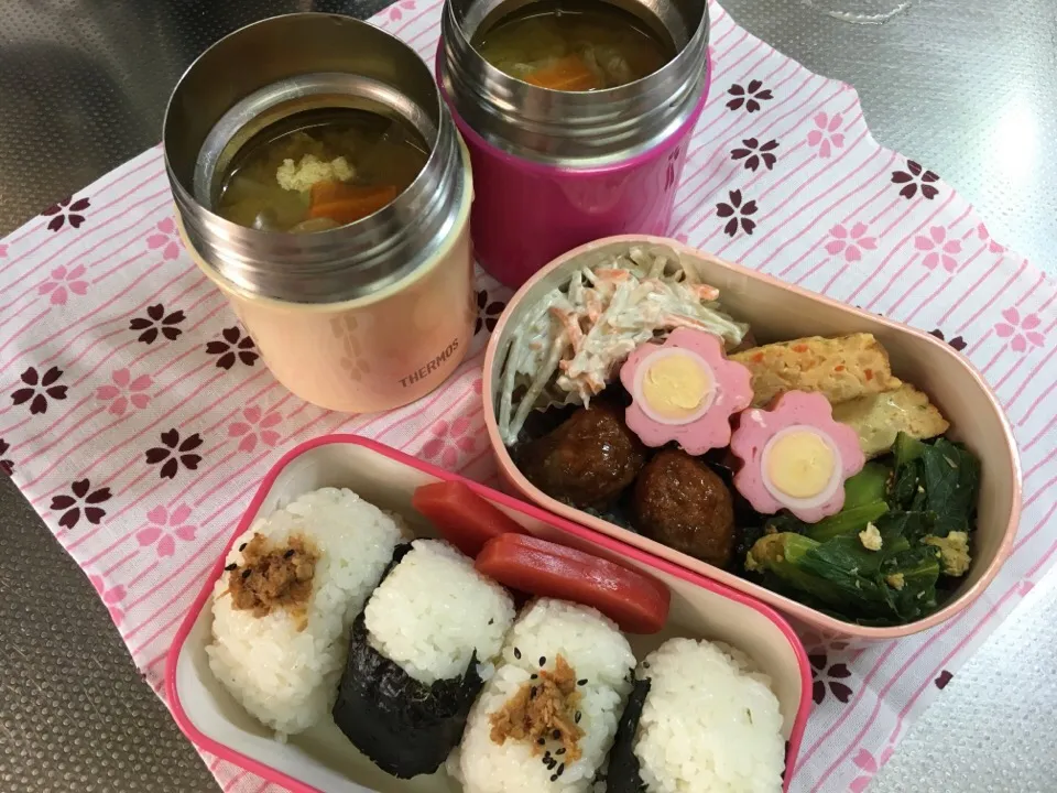 急に決まった お花見弁当 w|sakuramochiさん