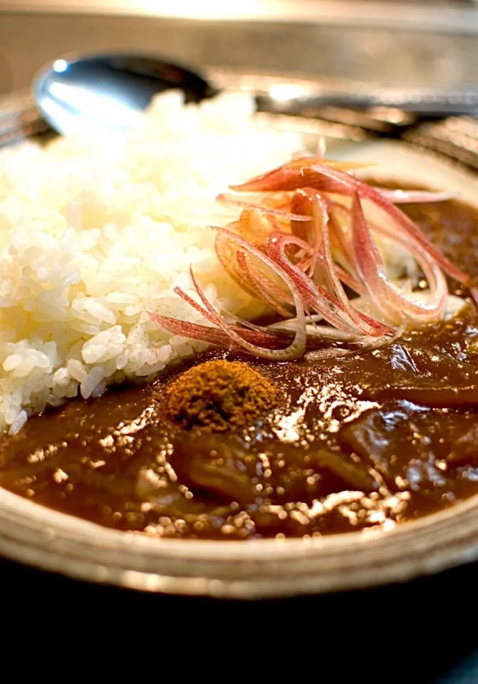 生姜と茗荷のカレーライス🍛|七夕やさん