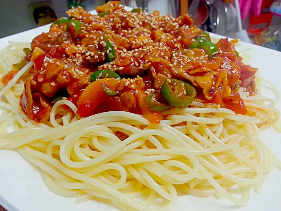 토마토스파게티|펭부파파さん