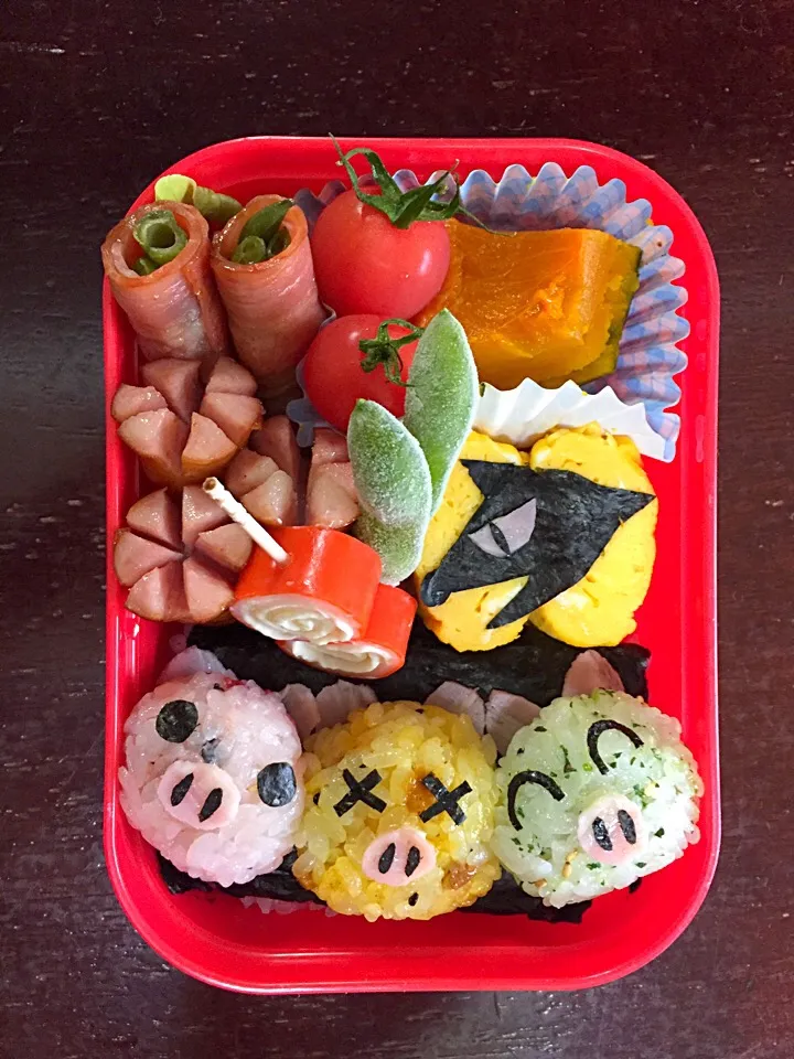 三匹の子豚弁当|Erikoさん