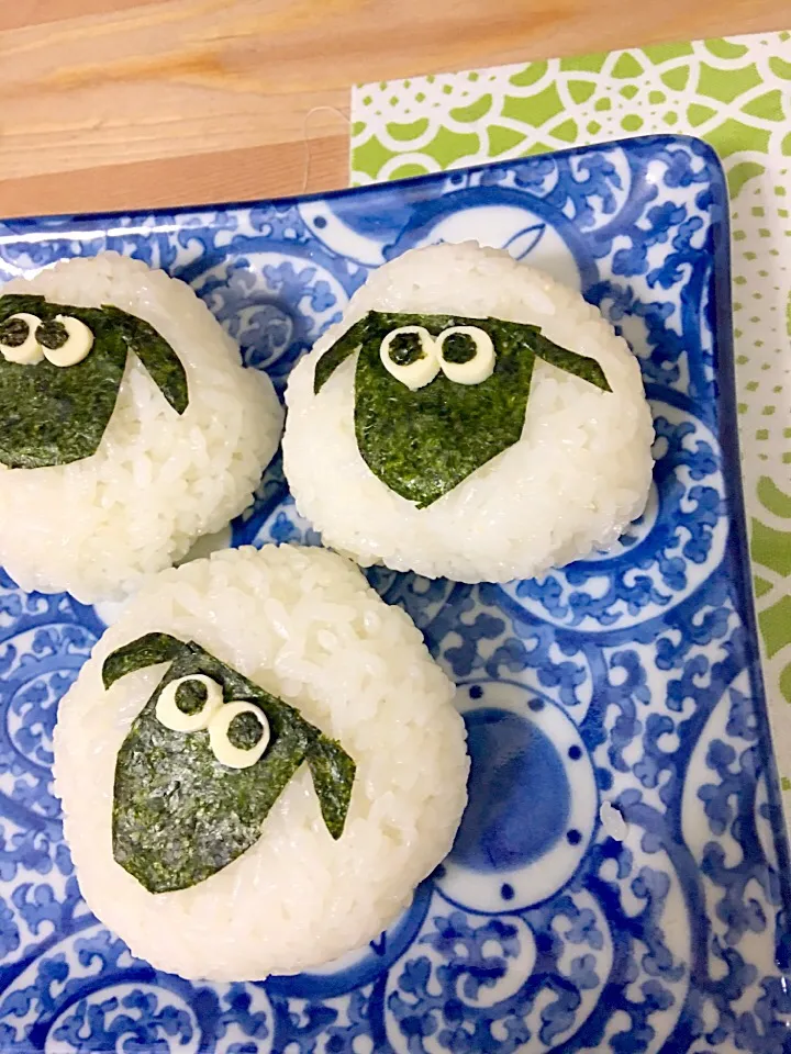 ひつじのショーンおにぎり|かねしろ食堂さん