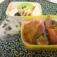 弟から姉への弁当

#ほぼ詰め込みだけど😏😏
#野菜高騰しすぎ
#盛り付け上手くなりたい
#ちゃいろーー|のぶさん