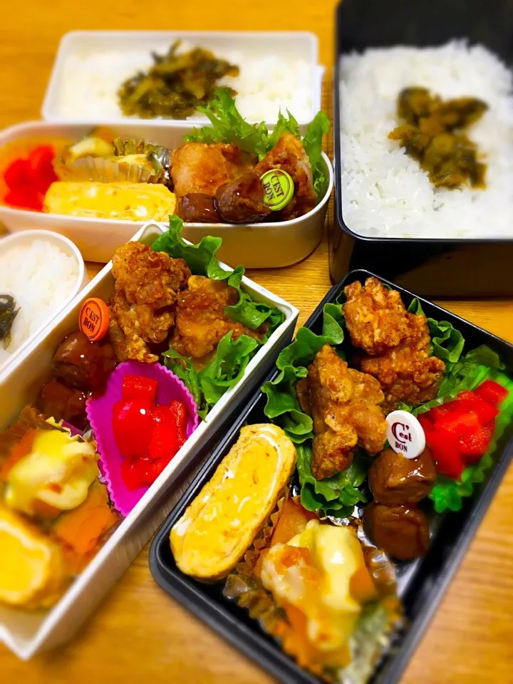 今日のお弁当🍱2017.4.10
パパ弁💕娘弁💕my弁
#お弁当|mayuさん