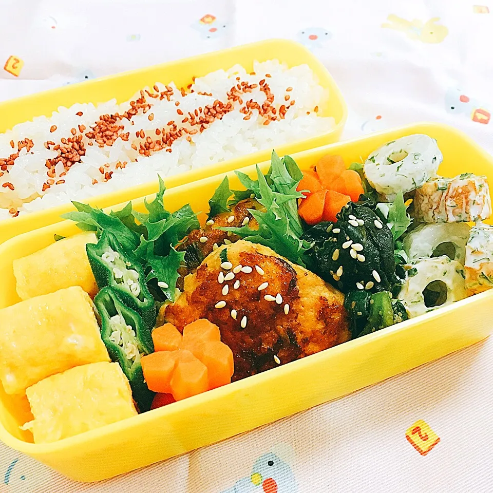 鶏つくね弁当#お弁当フォト #お弁当|momo31omomさん