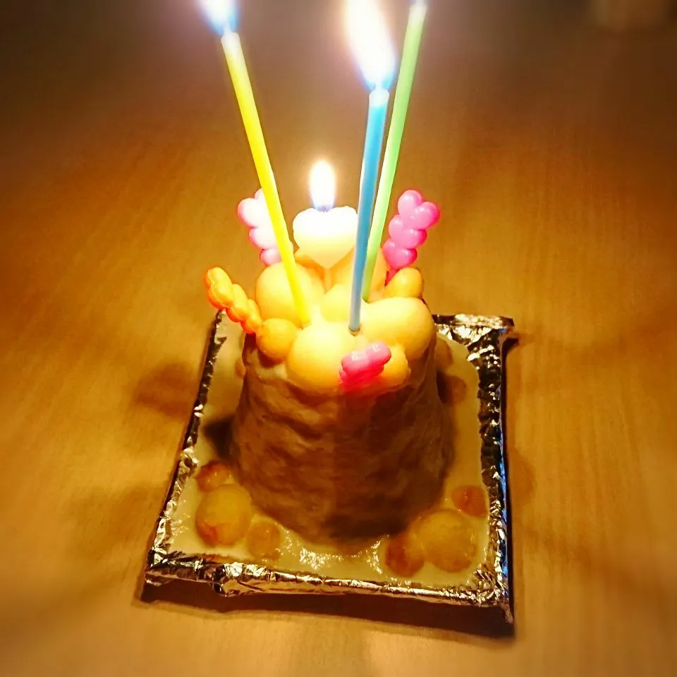 Snapdishの料理写真:✨ワンコ用Birthdayケーキ🎂🎉|antiqueさん