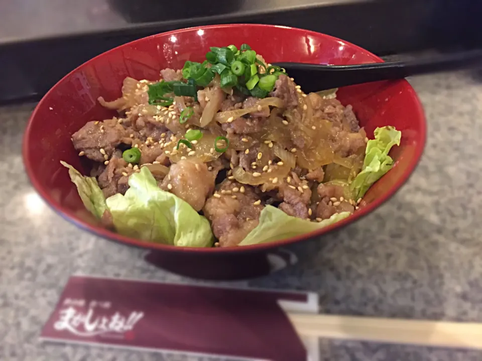 みそ豚焼き肉丼|古山さん