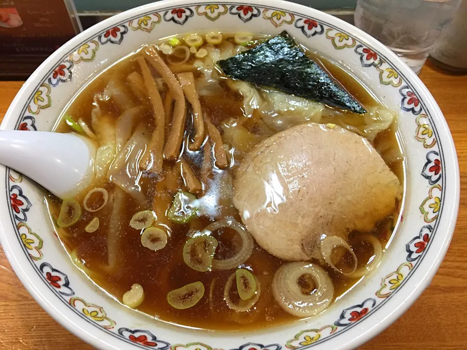 Snapdishの料理写真:4/10 2017年 １４杯目🍜 わんたん麺@荻窪 春木屋|BUBUさん