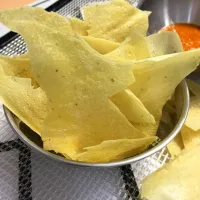 Healthy way of making Potatoes nachos using dehydrate method 
#potatoes#nachos|bee beeさん