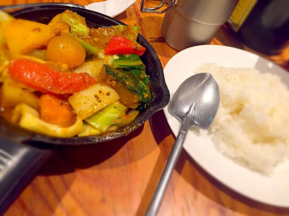 1日分の野菜カレー#camp|あずささん