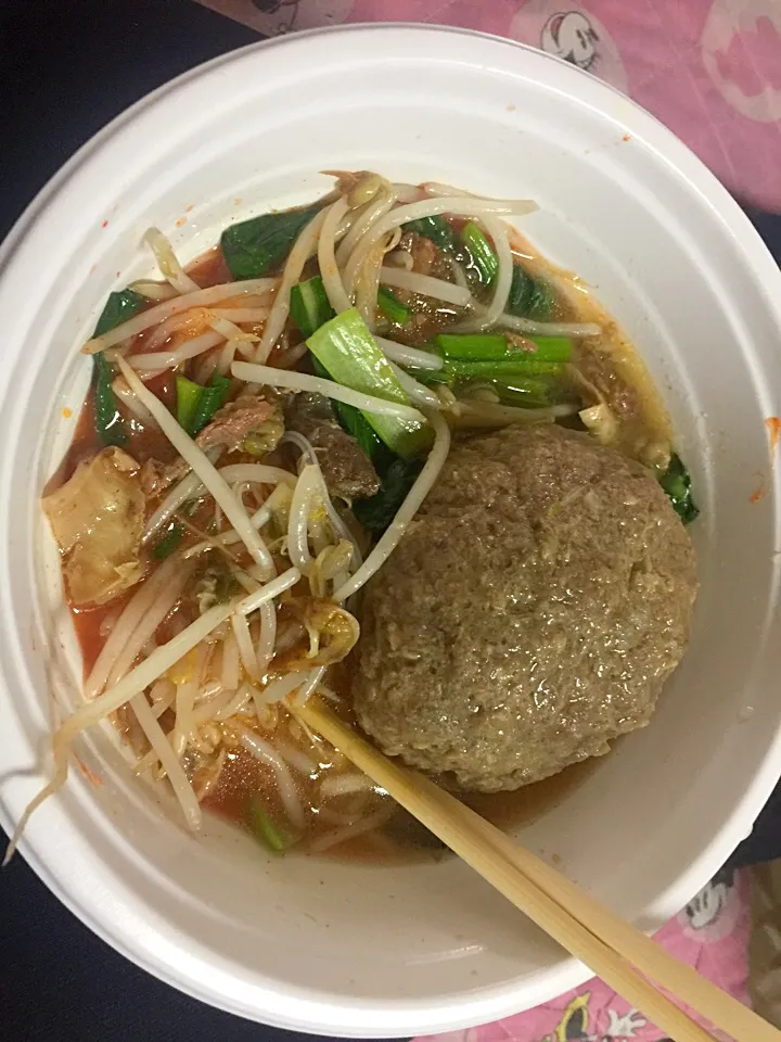 Snapdishの料理写真:Bakso beranak|yeni kartikasariさん