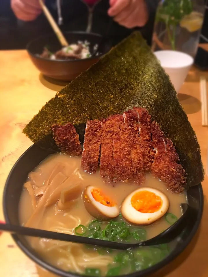 Crispy chicken ramen|catさん