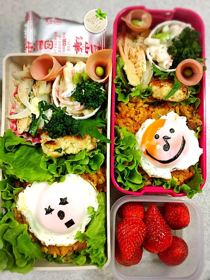 Snapdishの料理写真:お弁当〜🍱|まんぞーさん